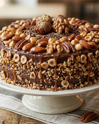 Chocolate Nutty Cake