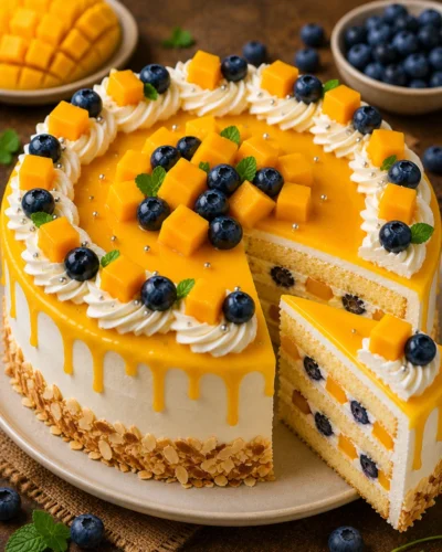 Mango Blueberry